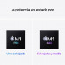 2021 Apple MacBook Pro (de 16 pulgadas, Chip M1 Max de Apple con CPU de diez núcleos y GPU de treinta y dos núcleos, 32 GB RAM, 1 TB SSD) - Plata