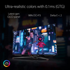 ASUS ROG Swift OLED PG42UQ - Monitor Gaming de 41,5 Pulgadas, 4K, OLED 