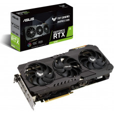 ASUS TUF Gaming NVIDIA GeForce RTX 3090 OC Edition 24GB GDDR6X - Tarjeta gráfica (PCIe 4.0, HDMI 2.1, DisplayPort 1.4a, Doble rodamiento de Bolas, Certificación Militar, GPU Tweak II)