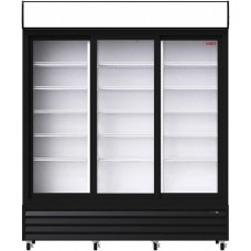 Armario frigorífico expositor 3 puertas de cristal para hostelería 