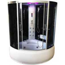 Bañera de esquina Ducha Cabina MILAN 130 x 130 cm h 220cm  