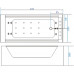 Bañera hidromasaje SPA 170 x 120 cm IRIS Bañera hidromasaje SPA 170 x 120 cm IRIS