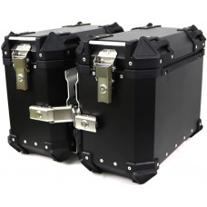 Baúl de la motocicleta , Cajas Laterales De Aluminio Para Motocicleta, Caja De Sillín, Caja Impermeable Para Maletero, Caja De Almacenamiento De Equipaje Para K-AWASAKI YA-MAHA HON-DA SU-ZUKI   Baúl de la motocicleta , Cajas Laterales De Aluminio Para Motocicleta, Caja De Sillín, Caja Impermeable Para Maletero, Caja De Almacenamiento De Equipaje Para K-AWASAKI YA-MAHA HON-DA SU-ZUKI