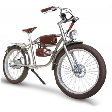Bicicleta eléctrica for Mujeres for Adultos 35 0W  500W  1000W Cadenless Drive Electric Bicycle 26 Pulgadas Grasa Neumático Playa Retro E-Bike Color  350W   