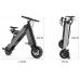 Bicicletas eléctricas Plegables para Hombres y Mujeres Mini batería Moto Scooter de Viaje para Adultos pequeños Bicicletas eléctricas Plegables para Hombres y Mujeres Mini batería Moto Scooter de Viaje para Adultos pequeños