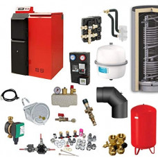 Caldera de Pellets Pelling 25 Eco 135kg + Pellet + Bafa Paquete Completo 5 Caldera de Pellets Pelling 25 Eco 135kg + Pellet + Bafa Paquete Completo 5