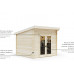Casa Prefabricada de Madera para Jardín Moderna 300x300cm Casa Prefabricada de Madera para Jardín Moderna 300x300cm
