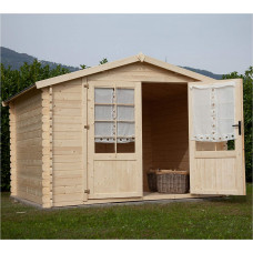 Casa de madera de abeto de jardín exterior modelo SEVILLA Casa de madera de abeto de jardín exterior modelo SEVILLA