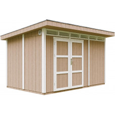 Caseta Jardin Exterior Paneles a Base de Madera LP SmartSide 8,7 m² con Suelo y Baldosas Bituminosas Caseta Jardin Exterior Paneles a Base de Madera LP SmartSide 8,7 m² con Suelo y Baldosas Bituminosas