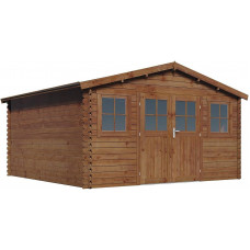 Caseta de jardin de Madera 21,2 m² - 28 mm Caseta de jardin de Madera 21,2 m² - 28 mm