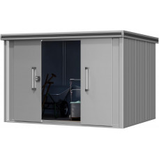 Caseta de jardín metálica 291x221x212 cm Caseta de jardín metálica 291x221x212 cm