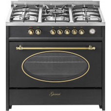 Cocina de gas GURARI GCH E 914 BL r, retro, gas eléctrico 