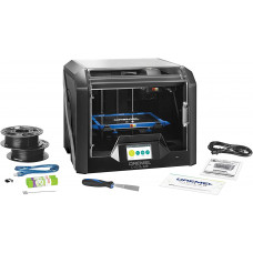  Dremel 3D45 - Impresora 3D Inalámbrica para Filamento PLA de 1.75mm, Nailon, ABS Eco y PETG con Pantalla Táctil a Color LCD, Volumen de Impresión de 254 x 152 x 170 mm, WIFI y Software de Modelado 