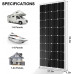 ECO-WORTHY 1700W 6KWh día Kit Panel Solar Sistema de Energía Solar para Casa Sin Red 