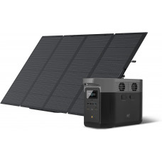 ECOFLOW Delta Max 2016Wh generador solar con panel solar de 400W 