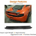 Fibra de Carbono AleróN Trasero De Coche para McLaren MP4 12C Coupe 2D 