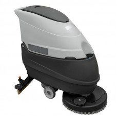 Fregadora secadora eléctrica con acompañante 