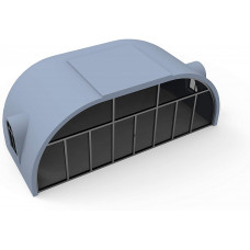 French Window Hall todas las mañanas para conocer el primer rayo de sol, el sol se despertó 9 x 6 x 3,5 