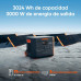 Generador Solar de 3024Wh con 2 X 200W Paneles Solares Generador Solar de 3024Wh con 2 X 200W Paneles Solares