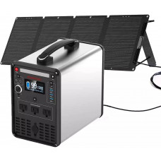 Generador Solar, con Paneles Solares De 200 W Incluidos 