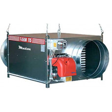 Generador de Aire Caliente Diesel o Gas 110,46 KW 8.500 m3h
