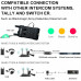 Hollyland Mars T1000-Duplex completo Intercomunicación Inalámbrico Sistema para 5 personas-1 estación base y 4 riñonera,auriculares dinámicos y mics.OLED,Mute/Talk,Tally para iglesia,dron,evento. Hollyland Mars T1000-Duplex completo Intercomunicación Inalámbrico Sistema para 5 personas-1 estación base y 4 riñonera,auriculares dinámicos y mics.OLED,Mute/Talk,Tally para iglesia,dron,evento.