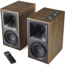 Klipsch The Fives Powered Speaker System en nogal Klipsch The Fives Powered Speaker System en nogal