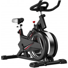 LJJ Bicicleta Estática, Peso Spinning Pedales de Bicicleta Cubierta Equipo de la Aptitud for el Hogar Gimnasio Entrenador de Deportes Deportes de Bicicletas    