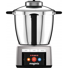  Magimix - Cook Expert Premium XL 18909 Robot de cocina multifunción, motor profesional 1800 W, Platino, fabricado en Francia 