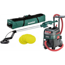 Metabo Lijadora de cuello largo LSV 5-225 + aspirador ASR 35 M ACP Set Metabo Lijadora de cuello largo LSV 5-225 + aspirador ASR 35 M ACP Set