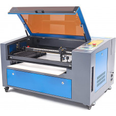  Orion Motor Tech 60W Máquina de Grabador Láser de CO2 Máquina de Grabador Láser 400x600mm Grabadora Láser Profesional con LCD Digital Puerto USB/Bomba de Aire/Software RDWorks (60W 400X600mm) 