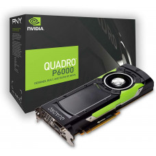 PNY Tarjeta gráfica profesional Quadro P6000 24GB GDDR5 PCI Express 3.0 x16, doble ranura, 4x DisplayPort, 1x DVI-I DL, soporte 5K, ventilador activo ultra silencioso PNY Tarjeta gráfica profesional Quadro P6000 24GB GDDR5 PCI Express 3.0 x16, doble ranura, 4x DisplayPort, 1x DVI-I DL, soporte 5K, ventilador activo ultra silencioso