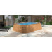 Piscina Madera Panelada K2O 490x293x110 cm Depuradora de Arena de 3.028 L-H con Escalera Piscina Madera Panelada K2O 490x293x110 cm Depuradora de Arena de 3.028 L-H con Escalera