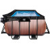 Piscina con Bomba de Filtro de Arena y cúpula y Bomba de Calor Infantil Exit Toys Wood 400 x 200 x 100 cm Piscina con Bomba de Filtro de Arena y cúpula y Bomba de Calor Infantil Exit Toys Wood 400 x 200 x 100 cm
