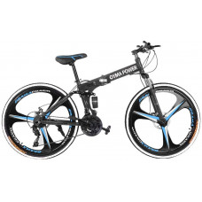 SAFGH Bicicleta de montaña para Adultos de Acero con Alto Contenido de Carbono, Doble suspensión, Shimanos 21-Speed Commuters Bicicletas MTB para Hombres y Mujeres Ciclismo de Carreras al Aire l SAFGH Bicicleta de montaña para Adultos de Acero con Alto Contenido de Carbono, Doble suspensión, Shimanos 21-Speed Commuters Bicicletas MTB para Hombres y Mujeres Ciclismo de Carreras al Aire l
