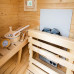 Sauna de barril Pini Wood L, montaje sin montaje