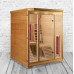 Sauna infrarrojos para 2 personas, 150 x 150 x 190 cm 
