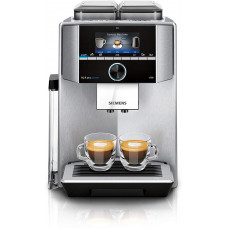  Siemens TI9578X1DE EQ.9 plus connect s700 - Cafetera automática personalizada, 2 recipientes para granos, molinillo extrasilencioso, 1500 W, acero inoxidable 