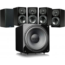  Sistema de altavoces con subwoofer SVS SB-1000 Pro de 12 pulgadas SVS Prime Satellite 5.1 