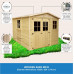 TIMBELA Cobertizo de Madera para jardín - A226x324x316cm 9m2 
