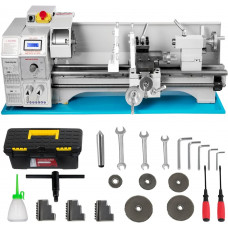 Torno de metal 1100W Husillo 38 mm Portabrocas Motor sin rubor 