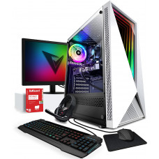 Vibox III-92 Gaming PC - Pack Monitor - 8-Core Intel i7 Procesador - RTX 3070 Ti 8Gb Tarjeta Grafica - 16Gb RAM - 240GB SSD - 1Tb Disco Duro - Windows 10 - WiFi
