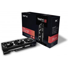  XFX RX 5700 XT Thicc III Ultra 8GB Boost Up to 2025MHz GDDR6 3xDP HDMI Tarjeta gráfica (Rx-57XT8TBD8) 