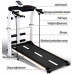  Cintas de correr para el hogar plegable con la máquina de corriente inclinada con el altavoz,Panel de instrumentos multifunción,Puestos ajustables,Cinta de correr plegable peng BJY969 