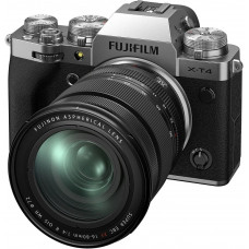  Fujifilm X-T4 16651277 - Kit de cámara con Objetivo XF16-80/4, Color Plateado 