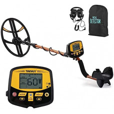 oro detector metales profesional Detector De Metales Para Adultos De Alta Sensibilidad | Con Pinpoint & Disc & TODO METAL MODE | Detector De Metales Impermeables Ajustables Para Detectar Oro, Caza Del 