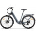  Moma Bikes Bicicleta Eléctrica Urbana EBIKE-28 Pro, Shimano 7vel, frenos hidráulicos, batería Integrada Litio 48V 13Ah (624Wh) 